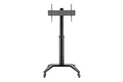 Seinäkiinnitys, AV-kiinnikkeet & AV-kalusteet - Deltaco Office Display Cart Black - Max 70 kg - recommended for 70" - ARM-0451