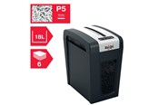 Paperisilppurit - Rexel Secure SlimLine MC6 paperisilppuri, P5 - 2020133EU