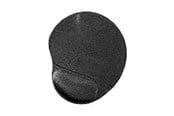 Lisävarusteet hiirelle ja näppäimistölle - Gembird MP-GEL-BLACK - mouse pad with wrist pillow - MP-GEL-BK
