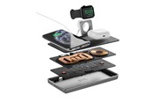 Puhelin - Adapterit & Laturit - ALOGIC Ultra Power 3-in-1 wireless charging pad + AC power adapter - USB - UP2QC10AWM-SGR