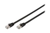 Verkkokaapelit - DIGITUS Professional - Musta - 2m - DK-1644-020/BL-OD