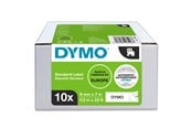 Paperit, valokuvapaperit ja tarrat - DYMO D1 -teipit, 10x 9 mm x 7 m, musta teksti valkoiselle, itseliimautuvat teipit LabelManager-tarratulostimille, aito - 2093096