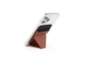 Puhelin - Muut lisävarusteet - MOFT Snap-On Phone stand and Wallet Brown - MS007M-1-BN