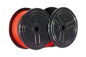 Mustepatruunat, värikasetit ja lisävarusteet - KMP - black / red - print ribbon - 0051,0102