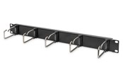 Lisätarvikkeet - DIGITUS DN-97667 Cable Management Panel Steel Rings 482.6 mm (19") Cabinets 1U - DN-97667