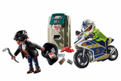 Playmobil - Playmobil Kaupunkitoimintaa - Pankkiryöstäjän takaa-ajo - 70572