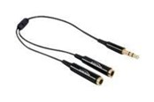Näyttökaapeli - DeLOCK audio splitter - 25 cm - 65356
