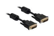 Näyttökaapeli - DeLOCK DVI-kaapeli - 3 m - 83112