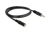 Näyttökaapeli - DeLOCK audio extension cable - 1 m - 83764