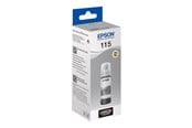 Mustepatruunat, värikasetit ja lisävarusteet - Epson EcoTank 115 - Harmaa Ink - C13T07D54A