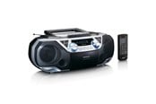 DAB, Verkko- & Kelloradiot - Lenco SCD-720SI - boombox - CD USB-isäntä Kasetti Bluetooth - DAB/DAB+/FM - Stereo - hopea - SCD-720SI