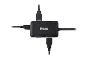 USB hub - Yenkee YENKEE YHB 4341BK - keskusyksikkö - 4 porttia USB hub - 4 porttia - Musta - YHB 4341BK