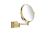 Kylpyhuoneen lisätarvikkeet - Hansgrohe addstoris shaving mirror polished gold-optic pvd - 41791990