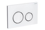 WC:t, istuimet, bideet ja varaosat - Geberit actuator plate sigma21 white - 115.884.SI.1