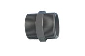 Muoviputket ja liittimet - +GF+ Reducing nipple tp pvc Harmaa 112 x 114 - RV0NRF50E