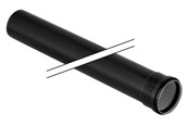 Viemäröinti - Geberit silent drain pipe 110x500mm 1mf black pp - 390.502.14.1