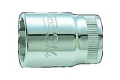 Työkalut - BAHCO Bahco 1/2 neliövääntöliitännällä varustetut metriset kaksoishex-profiilin kärjet, 24 mm. - 7800DM-24