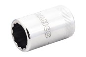 Työkalut - BAHCO 1/2" neliöajuri pistorasiat metrisellä kaksoishex-profiililla, koko 13 mm. - 7800DM-13
