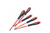 Käsityökalut - BAHCO 9882sl insulated slotted screwdrivers 5 pcs 1000v - slimblade be-9882sl pz/lk - BE-9882SL