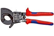 Työkalut sähkötöihin - KNIPEX Kaapelileikkuri, (Räikkäperiaate) - 95 31 250