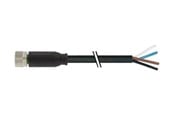 Anturitekniikka - Murrelektronik M8 naarasliitin 0° kaapelilla pvc 4x0.25 bk ul/csa 5m 7000-08061-6110500 - 7000-08061-6110500