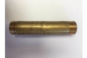 Kierteitetyt putkenosat ja liittimet - Isiflo Barrel nipple brass 34 x 150 mm - 048415006