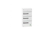 Kytkentärasiat ja -kotelot - Schneider Electric Enclosure wall-mounted panel resi9 cx reis9 board 3 row 13 modulator white ral9003 without door - R9H13843