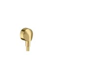 Suihku- ja asennustarvikkeet - Hansgrohe fixfit wall outlet e without non-return valve polished gold-optic - 27454990
