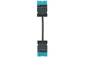 Kaapelit ja johdot - Wieland Gst18i5 cable male/female hf cpr: eca 1.5mm2 Sininen l=3m - 92.257.3060.9