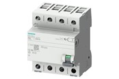 Sähkökeskustarvikkeet - Siemens Rccb 4-polet type b 40a 300 ma 400vac korttidsforsinket - 5SV3644-4