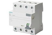 Sähkökeskustarvikkeet - Siemens Rccb 4-polet Tyyppi A 63a 300 ma 400vac selektive - 5SV3646-8