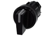 Painikkeet ja signaalilaitteet - Siemens Illuminable selector switch 22 mm round plastic black - 3SU1002-2BM10-0AA0