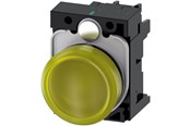 Painikkeet ja signaalilaitteet - Siemens Indicator lights 22 mm round plastic yellow - 3SU1102-6AA30-1AA0
