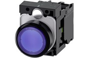 Painikkeet ja signaalilaitteet - Siemens Illuminated pushbutton Sininen - 3SU1102-0AB50-1BA0