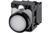 Painikkeet ja signaalilaitteet - Siemens Illuminated pushbutton white - 3SU1102-0AB60-1BA0