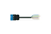 Kaapelit ja johdot - Winsta Connecting cable 1m hf eca plug/open-ended Sininen - 771-9985/216-101