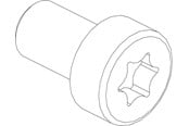 Kytkentärasiat ja -kotelot - Cubic Torx-kantaista pulttia 3101-0816 - 3101-0816