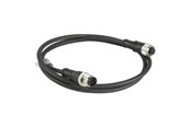 Anturitekniikka - TELEMECANIQUE SENSORS Hyppylanka, puristin M12 5-napainen naaras/uros suoraan, 5 metriä. - XZCR1511064D5