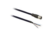 Turvalaitteet - TELEMECANIQUE SENSORS M12-liitin naaras suora 5-napainen 25 metrin esijohdotus - XZCP1164L25