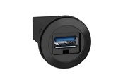 Painikkeet ja signaalilaitteet - Schneider Electric USB-portti ø22 mm kiinnitykseen, USB-A/USB-A-liitin molemmin puolin. - XB5PUSB3