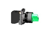 Painikkeet ja signaalilaitteet - Schneider Electric Harmony rotary switch complete with led and 2 fixed positions in green 230-240vac 1xno + 1xnc xb5ak123m5 - XB5AK123M5