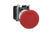 Painikkeet ja signaalilaitteet - Schneider Electric Harmony emergency stop complete with ø40 mm toad head in red with push / turn function and 2xnc xb4bs8444 - XB4BS8444