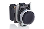 Painikkeet ja signaalilaitteet - Schneider Electric Harmony push button complete with spring return and flat touch surface in black color 1xno xb4ba21 - XB4BA21