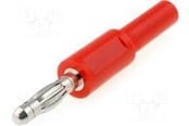 Testilaitteet - Elma Instruments Banaani plug adapter - ada ø4/4mm Punainen 1057 - 5706445321278