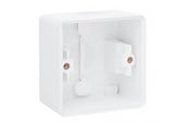 Sähkökytkimet - Niko-Servodan Splashproof surface-mounting box with two single flexible inputs for mounting one function Valkoinen - 701-83101