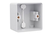 Sähkökytkimet - Niko-Servodan Splashproof surface-mounting box with two single flexible inputs Harmaa - 700-83101