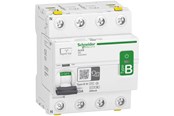 Sähkökeskustarvikkeet - Schneider Electric Acti9 rccb maasulku suojaus 4p 63a 300ma b-luokka-si super immun ac/dc asennettavaksi, jossa on 3p nopeussäädin ja invertteri johtuen tasavirtavirrasta. - A9Z64463