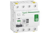Sähkökeskustarvikkeet - Schneider Electric Acti9 rccb maasulku suojaus 4p 63a 30ma b-luokka-si super immun ac/dc asennettavaksi, jossa on 3p nopeussäädin ja invertteri johtuen tasavirtavirrasta. - A9Z61463