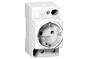 Sähkökeskustarvikkeet - Schneider Electric Acti9 ipc modular DIN Teho socket 16 A 2p + E 250 v ac vde - A9A15310
