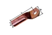Liitostarvikkeet - Elpress DIN 46235 cu cable lug kr240-12din-n 240mm2 m12 - 3404-094500